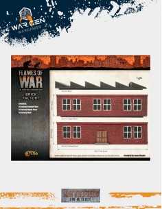 Flames of War - Brick Factory 15mm (Prepintado) 2