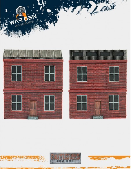 Flames of War - Brick Factory 15mm (Prepainted)