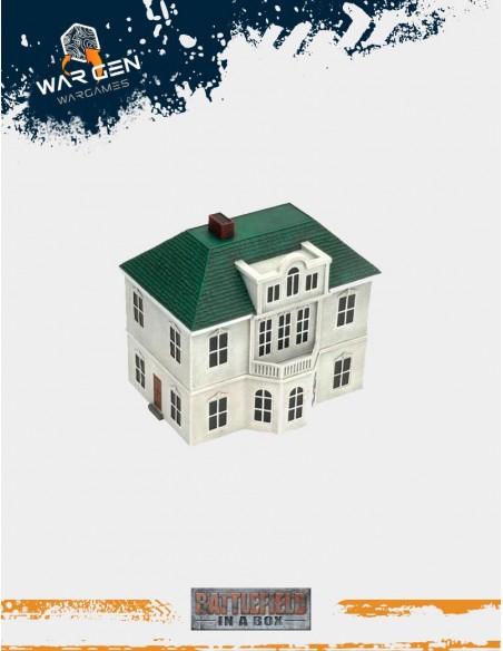 Flames of War - Manor House - Arnhem 15mm (Prepintado)