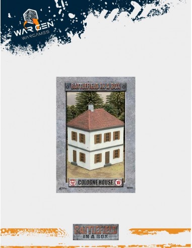 Flames of War - European House - Cologne - WWII 15mm (Prepainted)