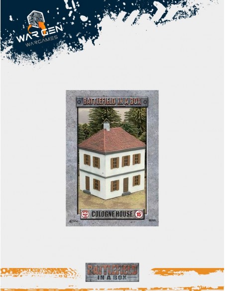 Flames of War - European House - Cologne - WWII 15mm (Prepintado)