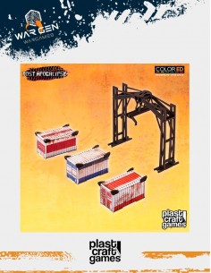 Plast Craft Games - Crane & Containers 2