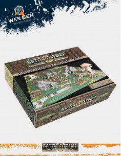 Battle Systems - Grassy Fields 6x4 Gaming Table