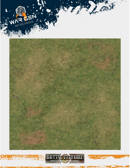 Battle Systems - Grassy Fields 6x4 Gaming Table