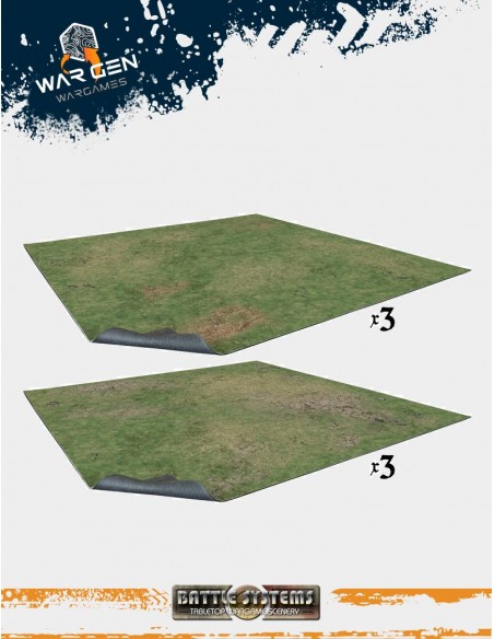 Battle Systems - Grassy Fields 6x4 Gaming Table