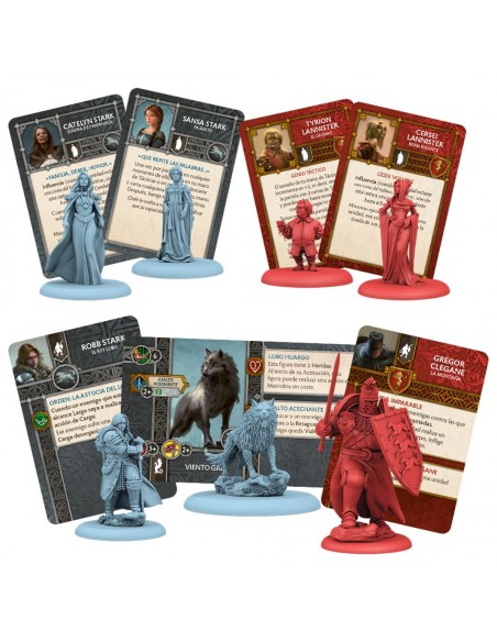 A Song of Ice & Fire: Stark vs Lannister Starter Set (SPANISH)