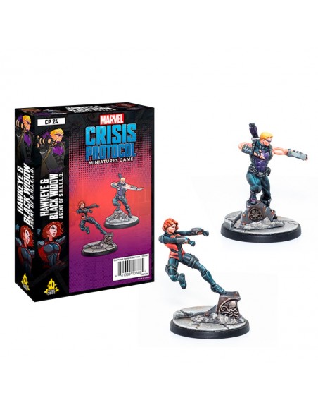 Marvel Crisis Protocol - Hawkeye & Black Widow Character