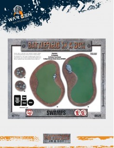 Battlefield in a box - Swamps (Prepainted) 2