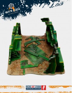 Outpost - Ruined Hangar Scenery 2