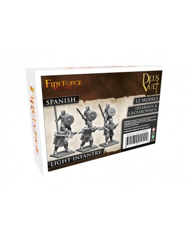 Fireforge Games - Spanish Light Infantry Spearmen & Crossbowmen