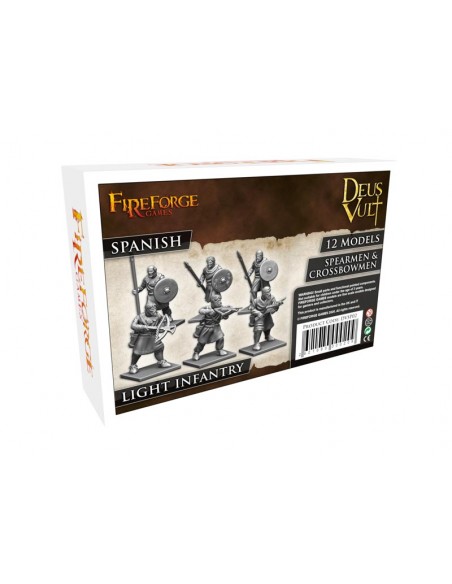 Fireforge Games - Spanish Light Infantry Spearmen & Crossbowmen