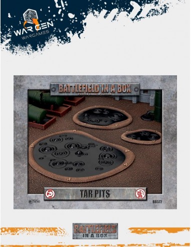 Battlefield in a box - Tar Pits (Prepainted)