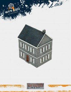 Flames of War - European House - Dunkirk House 15mm (Prepintado) 2