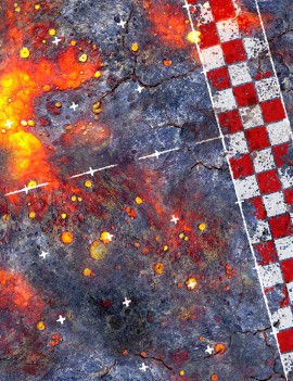 Nero Coliseum - Blood Bowl Compatible Gaming Mat