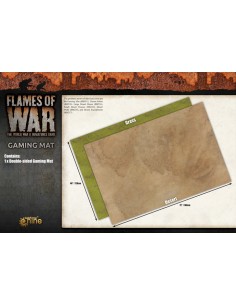 Battlefield in a Box - Double sided Grass / Desert Neoprene Gaming Mat 2