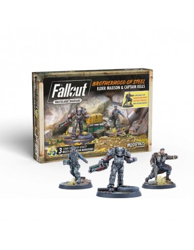 Fallout: Wasteland Warfare - Brotherhood of Steel: Elder Maxson and Captain Kells