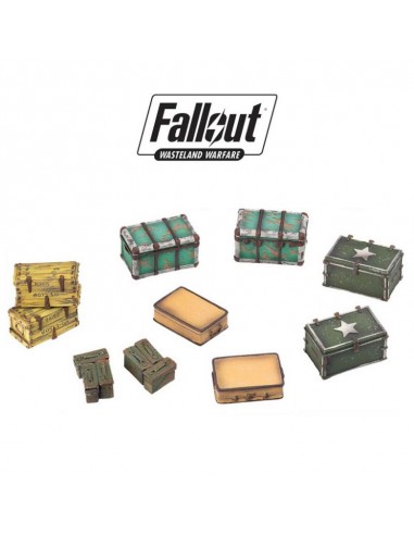 Fallout: Wasteland Warfare Models - Cases and Crates