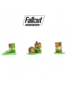 Fallout: Wasteland Warfare - Terrain Expansion: Radioactive Containers