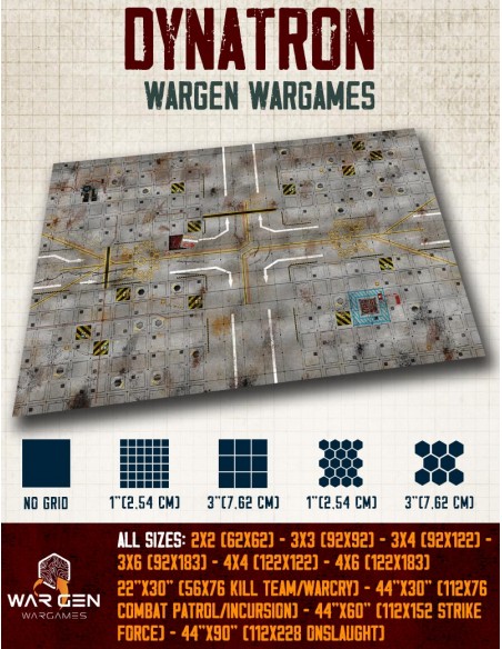 Dynatron - Tapete para Wargames