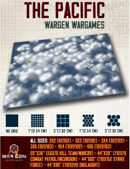 The Pacific - Tapete para Wargames