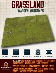 Grassland - Tapete para Wargames