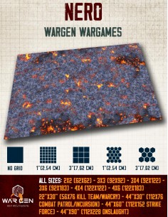 Nero - Tapete para Wargames