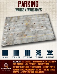 Parking - Wargames Gaming Mat