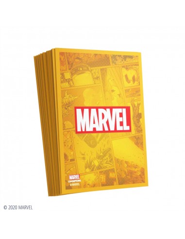 Marvel Champions Sleeves Marvel Orange