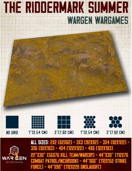 The Riddermark summer - Tapete para Wargames