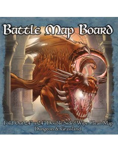 Battle Map Board - Dungeon & Grassland