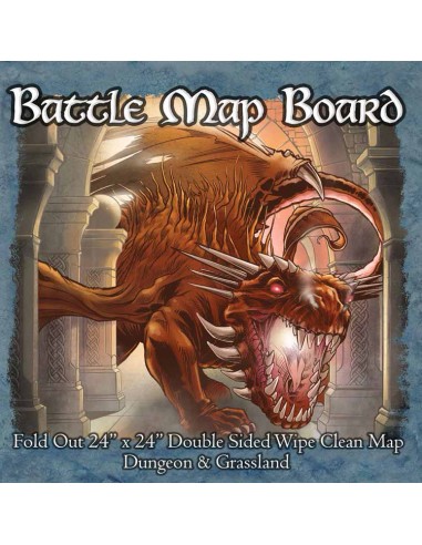 Battle Map Board - Dungeon & Grassland