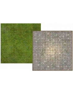 Battle Map Board - Dungeon & Grassland 2