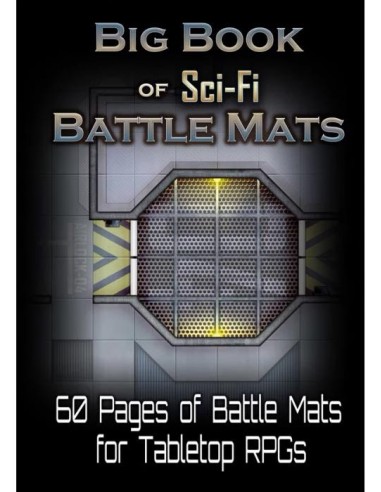 Big Book of Sci-Fi Battle Mats (A4 12x9")