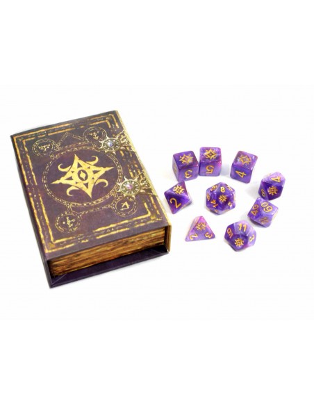 Elder Dice - Star of Azathoth Dice - Nebula Polyhedral Set