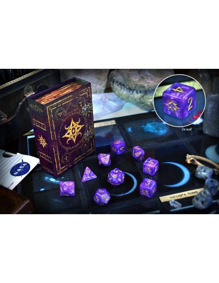 Elder Dice - Star of Azathoth Dice - Nebula Polyhedral Set