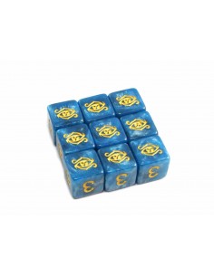 Elder Dice - Eye of Chaos d6 Dice - Nebula d6 set 2