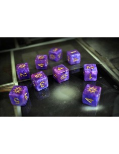 Elder Dice - Star of Azathoth d6 Dice - Nebula d6 set