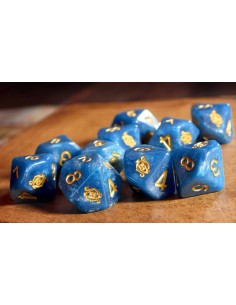 Elder Dice - Eye of Chaos d10 Dice - Nebula d10 set