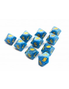 Elder Dice - Eye of Chaos d10 Dice - Nebula d10 set 2