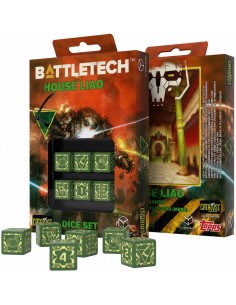 BattleTech House Liao d6 Dice set