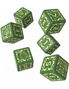 BattleTech House Liao d6 Dice set 2