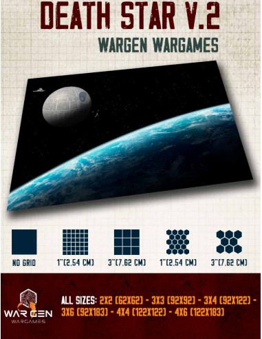 Death Star v.2 X Wing Star Wars Armada Gaming Mat