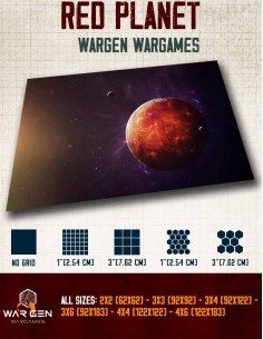 Red Planet - Tapete para X-Wing y Star Wars Armada