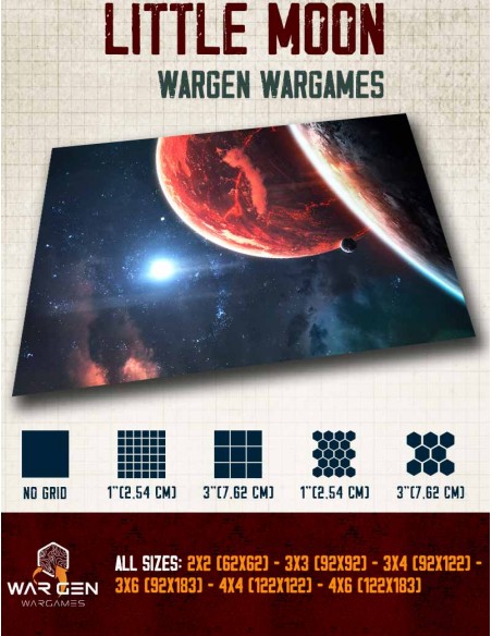 Little Moon X Wing Star Wars Armada Gaming Mat