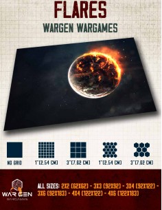 Flares - X-Wing & Star Wars Armada Gaming Mat