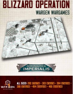 Blizzard Operation - Aeronautica Imperialis Gaming Mat