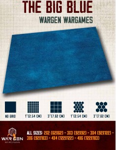 The Big Blue - Tapete para Wargames