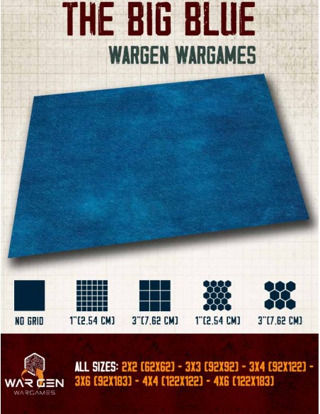 The Big Blue - Tapete para Wargames