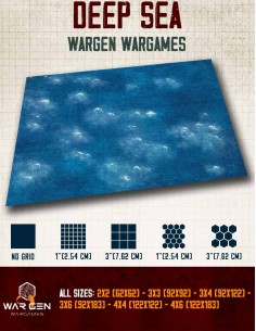 Deep Sea - Tapete para Wargames