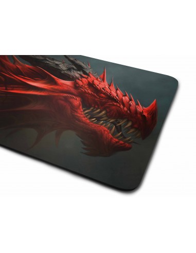 Red Dragon - Card games neoprene playmat